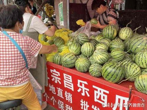 山东济南吃瓜,品味泉城清凉一夏